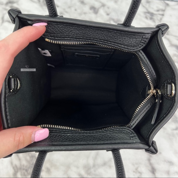 Kate Spade Mini Ella Crossbody Tote Black - Picture 6 of 9